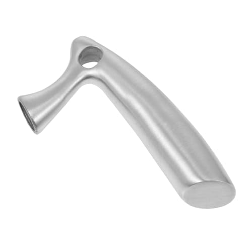 CLISPEED Edelstahl Topfdeckel Griff Ersatz Hitzebeständig Robust und Komfortabel Passend für Kochdeckel Einfach zu Montieren Langlebiger Küchenhandgriff für Töpfe und Pfannen von CLISPEED