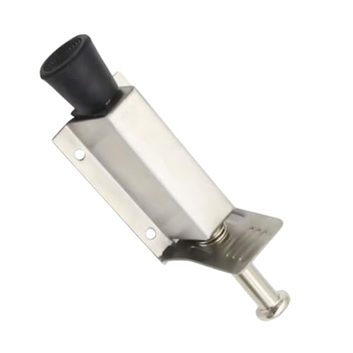 CLISPEED Edelstahl Türfeststeller mit Rutschfester Gummisohle Fußbetätigter Türstopper für Stabile Türfixierung Langlebiges Türhaltungszubehör Geeignet für Innen Außentüren Schwarz CLISPEED Edelstahl Türfeststeller mit Rutschfester Gummisohle Fußbetätigter Türstopper für Stabile Türfixierung Langlebiges Türhaltungszubehör Geeignet für Innen Außentüren Schwarz von CLISPEED