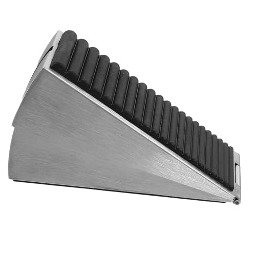 CLISPEED Einstellbarer Türstopper aus Edelstahl mit Gummikeil Schwerer Türanschlag für Rutschfesten Halt Robust und Verformungsbeständig Geeignet für Holz Metalltüren CLISPEED Einstellbarer Türstopper aus Edelstahl mit Gummikeil Schwerer Türanschlag für Rutschfesten Halt Robust und Verformungsbeständig Geeignet für Holz Metalltüren von CLISPEED