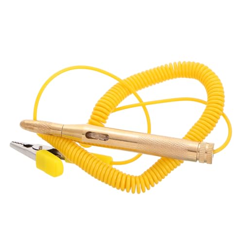 CLISPEED Elektro Spannungsprüfer Stift Autotest Pen Kupfer Kunststoff Präzisions Elektrischer Tester Für Kfz Stromkreise Sicherer Voltage Fuse Tester CLISPEED Elektro Spannungsprüfer Stift Autotest Pen Kupfer Kunststoff Präzisions Elektrischer Tester Für Kfz Stromkreise Sicherer Voltage Fuse Tester von CLISPEED