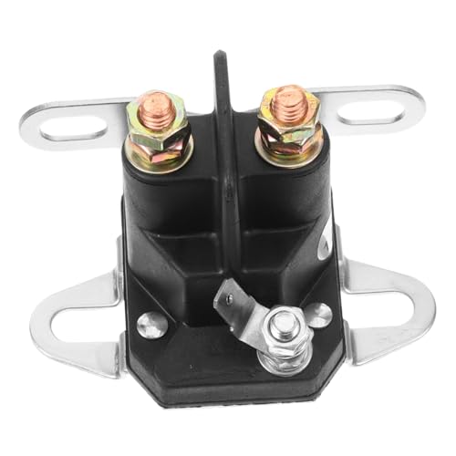 CLISPEED Ersatz Starter Solenoid Magnetrelais Rasenmäher Anlasserrelais Praktisch Stabil Langlebig Rasenmäher Ersatzteil Zubehör von CLISPEED