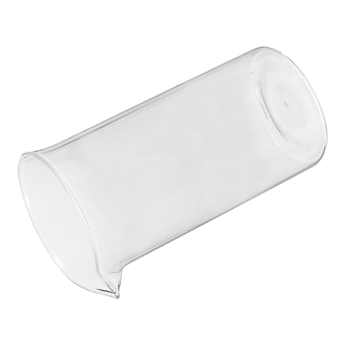 CLISPEED Ersatzglas für Kaffeepresse Hitzebeständig Wasserkanne Karaffe für Tee und Kaffee Cafetière Kompatibel Einfache Montage Schlichtes Design von CLISPEED