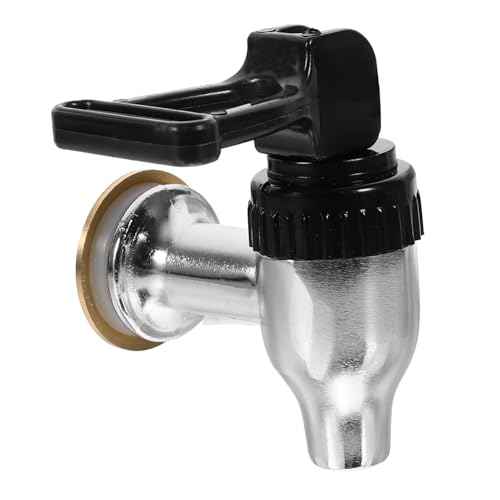 CLISPEED Ersatzwasserhahn für Getränkespender Aluminium Wasserbehälterhahn Hochwertiges Zubehör für Wassertanks Langlebig und Zuverlässig für Camping und Büro CLISPEED Ersatzwasserhahn für Getränkespender Aluminium Wasserbehälterhahn Hochwertiges Zubehör für Wassertanks Langlebig und Zuverlässig für Camping und Büro von CLISPEED