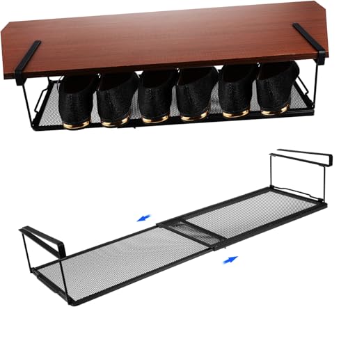 CLISPEED Erweiterbares Unterregal Aufbewahrungsrack Stabiles Küchen und Schuhschrank Organizer Schubladenschiebbar ohne Bohren Vielseitig Einsetzbar für Küchenschränke und CLISPEED Erweiterbares Unterregal Aufbewahrungsrack Stabiles Küchen und Schuhschrank Organizer Schubladenschiebbar ohne Bohren Vielseitig Einsetzbar für Küchenschränke und von CLISPEED