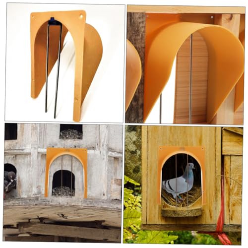 CLISPEED Europäische Taubeneingangstür für Vogelkäfige Sicheres Pigeon House Door Design Installieren Schützender Taubenschlag Türverschluss Dekorativer und Zuverlässiger Vogeleingang CLISPEED Europäische Taubeneingangstür für Vogelkäfige Sicheres Pigeon House Door Design Installieren Schützender Taubenschlag Türverschluss Dekorativer und Zuverlässiger Vogeleingang von CLISPEED
