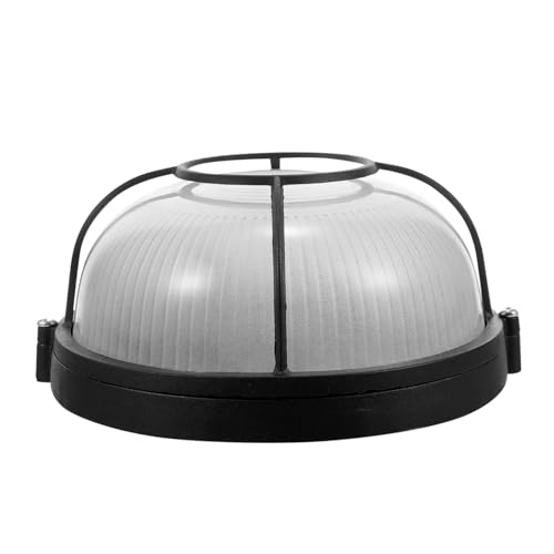 CLISPEED Explosionsgeschützter Sauna Lampenschirm Lampenfassung Aluminium Gehäuse Feuchtigkeitsbeständig Staubdicht Kleine Dampfbad Lampe Einfach Installierbar Für Innenräume Sauna von CLISPEED