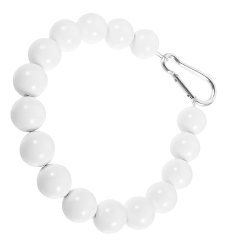 CLISPEED Fahnenmast Halterung Perlenring Winddicht aus und PVC Langlebiger Flaggenmast Befestigungsring mit Weißen Perlen Installieren Geeignet für Fahnenmast Reparatur und Zubehör CLISPEED Fahnenmast Halterung Perlenring Winddicht aus und PVC Langlebiger Flaggenmast Befestigungsring mit Weißen Perlen Installieren Geeignet für Fahnenmast Reparatur und Zubehör von CLISPEED