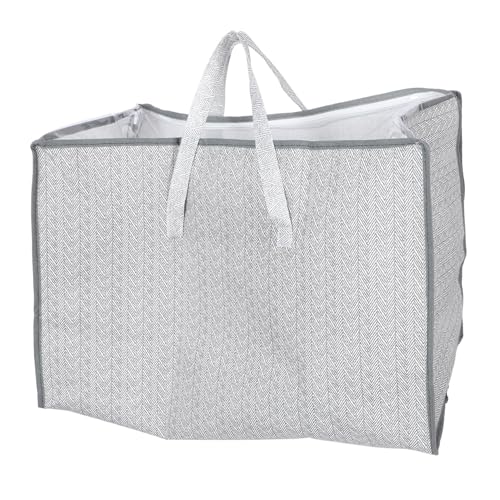 CLISPEED Faltbare Aufbewahrungstasche Für Kleidung Und Bettdecken Robuste Organizer-Tasche Für Vielseitige Nutzung Im Schrank Umzug Oder Reisen Groß Wasserabweisend Platzsparend von CLISPEED