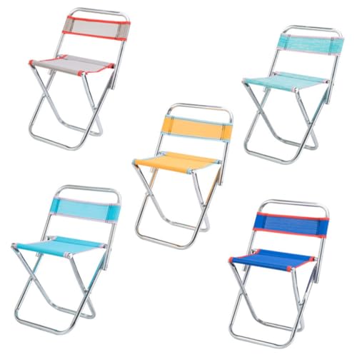 CLISPEED Faltbarer Angelhocker aus Edelstahl mit Netzbespannung Ultraleicht und Tragbar Campingstuhl mit Rückenlehne Klappbar für Outdoor Wandern Angeln und Garten Farbe Zufällige Farbe CLISPEED Faltbarer Angelhocker aus Edelstahl mit Netzbespannung Ultraleicht und Tragbar Campingstuhl mit Rückenlehne Klappbar für Outdoor Wandern Angeln und Garten Farbe Zufällige Farbe von CLISPEED