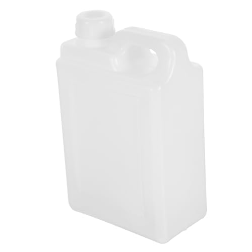 CLISPEED Flache Flaschenverpackung Eimer Flüssigkeitsbehälter Chemische Behälter Weithalsflaschen Leere Flaschen Kannen Aufbewahrungsflaschen Behälter Für Wiederverwendbar von CLISPEED