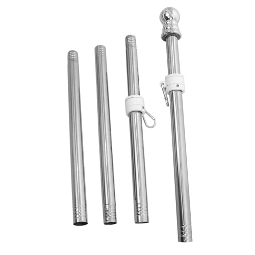 CLISPEED Flaggenhalter mit Drehbarem Fahnenmast für Garten Teilig ca Einfach zu Montieren für Außenbereich Geeignet und Wetterfest CLISPEED Flaggenhalter mit Drehbarem Fahnenmast für Garten Teilig ca Einfach zu Montieren für Außenbereich Geeignet und Wetterfest von CLISPEED