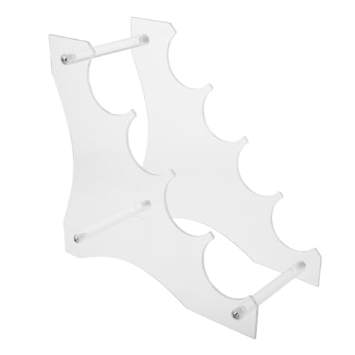 CLISPEED Acryl Lichtständer Für Taschenlampen Stabiler Displayhalter Vielseitig Einsetzbar Für Zuhause Einzelhandel Und Supermärkte Einfache Installation Ohne Werkzeuge Robuste von CLISPEED