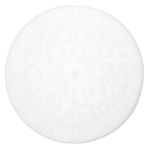 CLISPEED Flexible Silikonform für DIY Uhr Gießform mit Präzisen Details Langlebig und Leicht zu Entformen für Dekorative Uhr Kunst und Epoxy Harz Bastelprojekte von CLISPEED