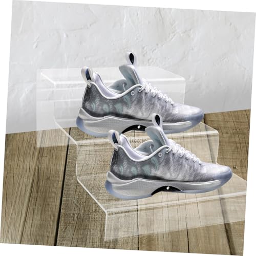 CLISPEED Förmiger Transparenter Acryl schuhaufbewahrungsständer Dreistufig Platzsparend Verschleißfest für High Heels und Kleine Schuhe Multifunktional für Schrank und Raumordnung CLISPEED Förmiger Transparenter Acryl schuhaufbewahrungsständer Dreistufig Platzsparend Verschleißfest für High Heels und Kleine Schuhe Multifunktional für Schrank und Raumordnung von CLISPEED