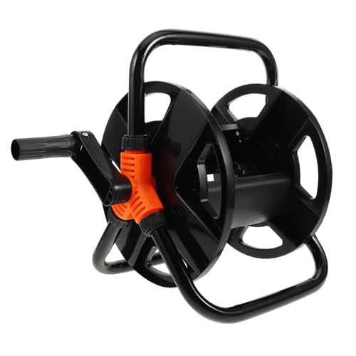 CLISPEED Freistehender Gartenschlauchhalter aus Robustem Platzsparender Gartenschlauchhalter mit Einfacher Aufrollfunktion Vielseitiger Gartenschlauchständer für Garten und Terrasse von CLISPEED