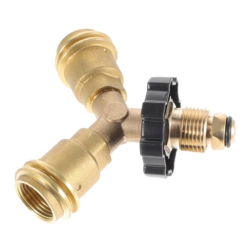 CLISPEED Gas Adapter Y Verteiler Tank Splitter Dual für Campingkocher Grill und Feuerstelle Installieren Robust und Vielseitig Kompatibel CLISPEED Gas Adapter Y Verteiler Tank Splitter Dual für Campingkocher Grill und Feuerstelle Installieren Robust und Vielseitig Kompatibel von CLISPEED