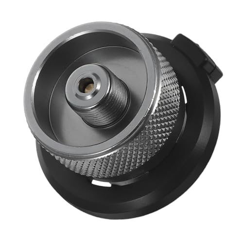 CLISPEED Gas Tank Adapter Aluminiumlegierung Outdoor Camping Herd Umrüster Kompatibel Für Kartuschen Mit Optimierter Effizienz Und Robuster Bauweise von CLISPEED