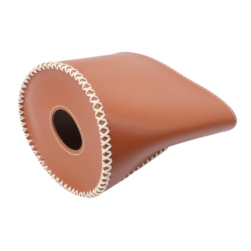 CLISPEED Gasflaschen Schutzhülle aus Pu Material Langlebiger Camping Gaskanister Schutzbezug Komfortabler Gasbehälter Schutz für Outdoor Gaszylinder Robust und Einfach zu Handhaben Braun von CLISPEED