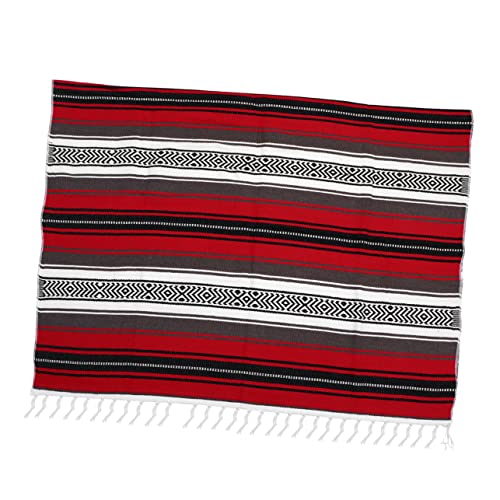 CLISPEED Gewebte Überwurfdecken Mexikanische Decken Mäntel Mexikanische Serape-Decke Chevron-Decke Überwurf Yogamatte Kaffeeschal Tischdecke Schal Decke Quaste Gaze Gewebte CLISPEED Gewebte Überwurfdecken Mexikanische Decken Mäntel Mexikanische Serape-Decke Chevron-Decke Überwurf Yogamatte Kaffeeschal Tischdecke Schal Decke Quaste Gaze Gewebte von CLISPEED