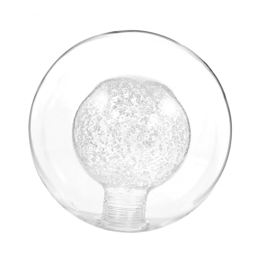 CLISPEED Glaskugellampenschirm Transparenter Kugel Lampenschirm für Pendelleuchten Ersatzteil für Wandleuchten und Tischlampen Frosted Design für Sanfte Beleuchtung Kompatibel mit Fassung CLISPEED Glaskugellampenschirm Transparenter Kugel Lampenschirm für Pendelleuchten Ersatzteil für Wandleuchten und Tischlampen Frosted Design für Sanfte Beleuchtung Kompatibel mit Fassung von CLISPEED