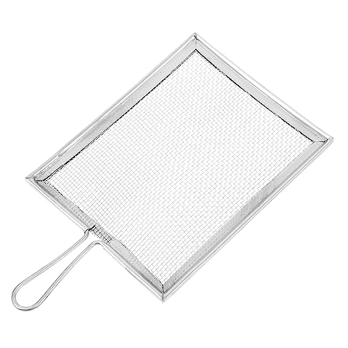 CLISPEED Glasur Sieb Werkzeug rostfrei Ton sieben Bildhauerei filternetz keramikfilter cerumenfilter Glasurenfilter Glasursieb aus Keramik Bodensieb Edelstahlsieb Schlammfilter Silver von CLISPEED