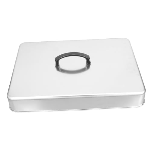 CLISPEED Grillpfannen Abdeckhaube Rechteckig Hitzebeständig Aromaversiegelung Käse Schmelzhaube Robustes Griddle Zubehör für Steak und BBQ Küche CLISPEED Grillpfannen Abdeckhaube Rechteckig Hitzebeständig Aromaversiegelung Käse Schmelzhaube Robustes Griddle Zubehör für Steak und BBQ Küche von CLISPEED