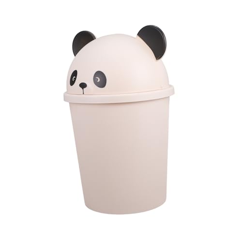 CLISPEED Großer Mülleimer mit Deckel Abfallbehälter Cartoon Panda Motiv für Küche Bad Büro Zuhause Langlebig Geruchsdicht Multifunktional CLISPEED Großer Mülleimer mit Deckel Abfallbehälter Cartoon Panda Motiv für Küche Bad Büro Zuhause Langlebig Geruchsdicht Multifunktional von CLISPEED