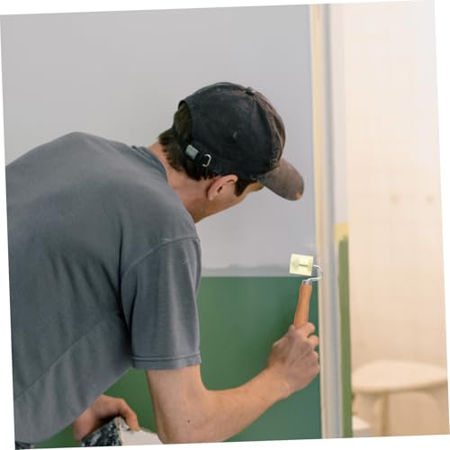 CLISPEED Gummiwalze für Tapeten und Vinylfolie Nahtglättender Handroller mit Ergonomischem Holzgriff Vielseitiges Werkzeug für Wanddekoration Autodämmung und Klebefolienmontage von CLISPEED