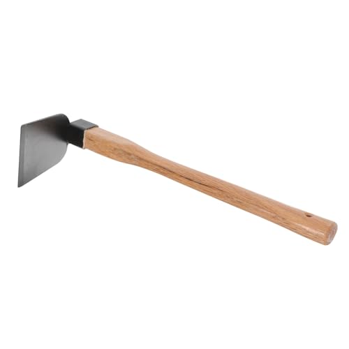 CLISPEED Gartenhacke Mit Holzgriff Kompakte Hacke Für Blumenanbau Graben Und Jäten Praktisches Gartenwerkzeug Für Vielseitige Gartenarbeit Und Einfache Handhabung von CLISPEED