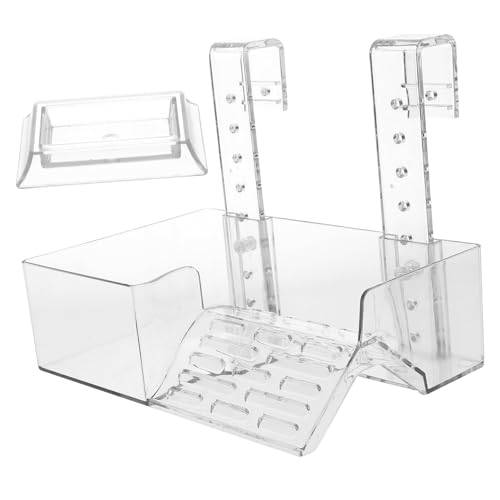 CLISPEED Hängende Schildkröten plattform aus Acryl Wandmontierte Sonneninsel für Wasserschildkröten Platzsparende Basking plattform mit Robuster Kratzfester Oberfläche als Aquarium zubehör von CLISPEED