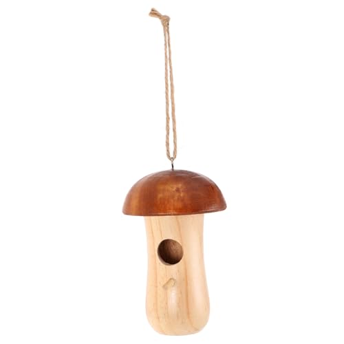 CLISPEED Hängender Vogel Futterspender für Draußen Langlebiges Vogelfutterhaus mit Attraktivem Design Einfach zu Reinigen und Nachzufüllen für Garten Terrasse Baumzweige Wildvögel Anlocken von CLISPEED