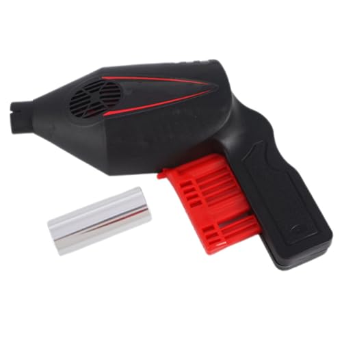 CLISPEED Handbetriebener Outdoor Blasebalg Bbq Lüfter Metall Grillgebläse Camping Feuerstarter Tragbar Leicht für Picknick und Kamin von CLISPEED