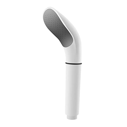 CLISPEED Handbrause Duschkopf Weiß Langlebiger Blockier Duschsprinkler mit Verstellbarem Wasserstrahl Kompakter Ergonomischer Handheld Duschkopf für Bad Wassersparend und Kompatibel von CLISPEED