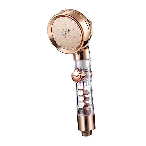 CLISPEED Handbrause Hochdruck Duschkopf mit Strahlarten Verstellbar Bad Duschbrause Wassersparend Robust für Badezimmer Flexibel und Installieren von CLISPEED