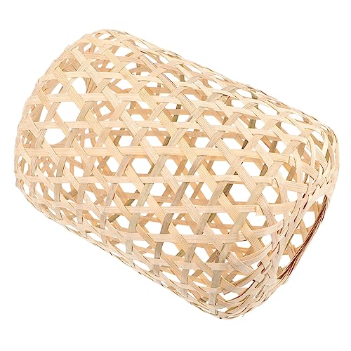 CLISPEED Handgefertigt Gewebt Lampenschirm Deckenleuchte Retro Stil Für Wohnzimmer Esszimmer Küche Bauernhaus Dekoration CLISPEED Handgefertigt Gewebt Lampenschirm Deckenleuchte Retro Stil Für Wohnzimmer Esszimmer Küche Bauernhaus Dekoration von CLISPEED