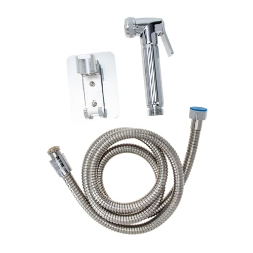 CLISPEED Handheld Bidet Sprayer aus Premium Kupfer Hoher Wasserdruck Ergonomisch Leicht Schlauch Einfache Montage für Wc Badezimmer Persönliche Hygiene CLISPEED Handheld Bidet Sprayer aus Premium Kupfer Hoher Wasserdruck Ergonomisch Leicht Schlauch Einfache Montage für Wc Badezimmer Persönliche Hygiene von CLISPEED