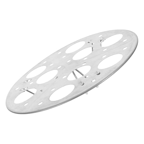 CLISPEED Haushalt Dampfer Rack Gedämpfte Eier Rack Wiederverwendbare Ei Dampf Tablett Küche Dampf Rack Halter Edelstahl Dampfer von CLISPEED