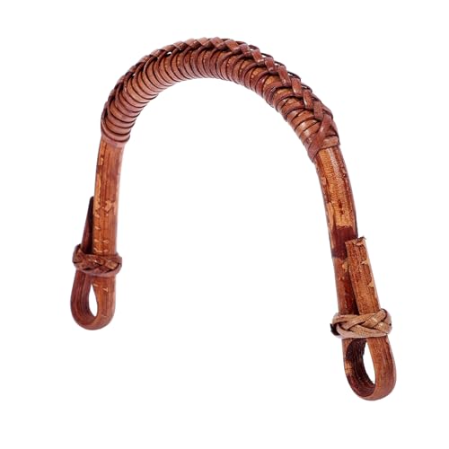 CLISPEED Rustikaler Teekannen Griff Ersatz Aus Rattan Ergonomischer U-förmiger Kesselgriff Für Keramikkannen Spannweite Braunes Vintage-Design Für Teekannen Und Wasserflaschen von CLISPEED
