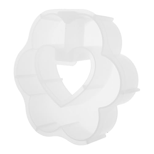 CLISPEED Herzförmige Silikonform für Hydroponische Vasen Wiederverwendbar Flexibel und Langlebig DIY Resin Gießform für Blumen Tischdeko Kreative Silikonform zur Vasenherstellung von CLISPEED