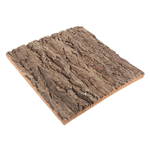 CLISPEED Kork Hintergrund Für Terrarium Natürliche Korkrinde Für Reptilien Klettermatte Für Bartagame Dekoration Für Reptilientanks Und Aquarien von CLISPEED
