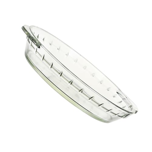 CLISPEED Hitzebeständiges Gehärtetes Glas back Dampfgeschirr Mikrowellen Ofenfest mit Ergonomischen Griffen für Sicheres Kochen und Stilvolles Servieren CLISPEED Hitzebeständiges Gehärtetes Glas back Dampfgeschirr Mikrowellen Ofenfest mit Ergonomischen Griffen für Sicheres Kochen und Stilvolles Servieren von CLISPEED