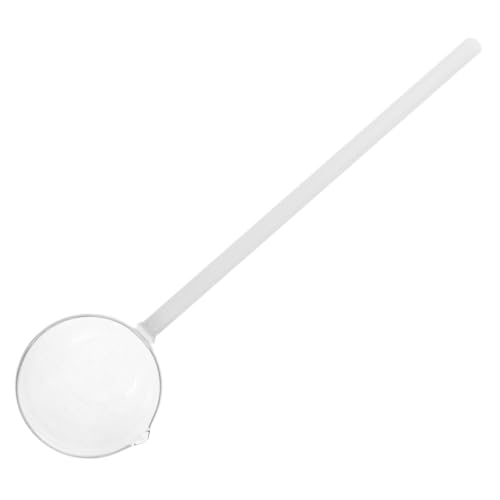 CLISPEED Hochborosilikat Glaslöffel Teelöffel Langlebig Hitzebeständig Ergonomisch Komfortabel für Tee Kaffee Milchpulver Praktisch Stilvoll Einteilig Weiß CLISPEED Hochborosilikat Glaslöffel Teelöffel Langlebig Hitzebeständig Ergonomisch Komfortabel für Tee Kaffee Milchpulver Praktisch Stilvoll Einteilig Weiß von CLISPEED
