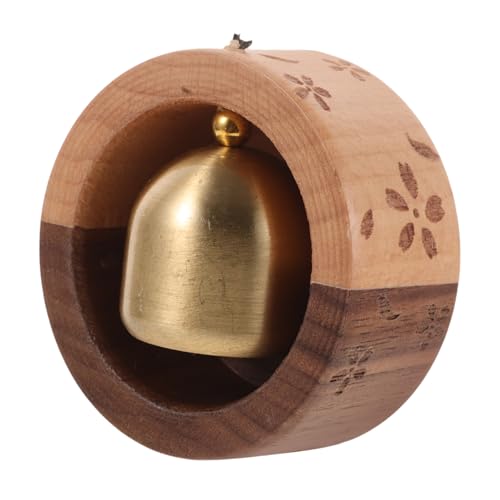 CLISPEED Holz Magnetische Türklingel für Eingänge Japanische mit Messing Langlebig Perfektes zur Einweihung für Neue Hauseigentümer CLISPEED Holz Magnetische Türklingel für Eingänge Japanische mit Messing Langlebig Perfektes zur Einweihung für Neue Hauseigentümer von CLISPEED