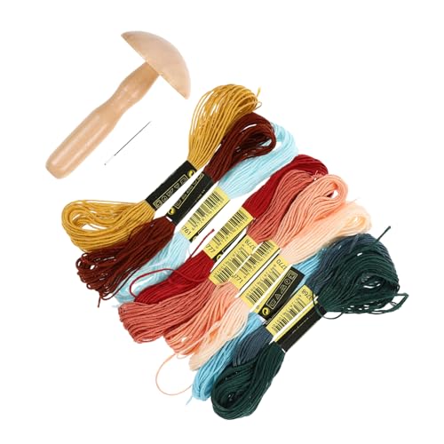 CLISPEED Holz Stopfpilz mit Nähnadel Leichtes DIY Socken Stopfwerkzeug Ergonomisch Tragbar für Heimwerker zum Stopfen von Strümpfen Ärmeln und Stoffreparaturen zu Hause und Unterwegs CLISPEED Holz Stopfpilz mit Nähnadel Leichtes DIY Socken Stopfwerkzeug Ergonomisch Tragbar für Heimwerker zum Stopfen von Strümpfen Ärmeln und Stoffreparaturen zu Hause und Unterwegs von CLISPEED