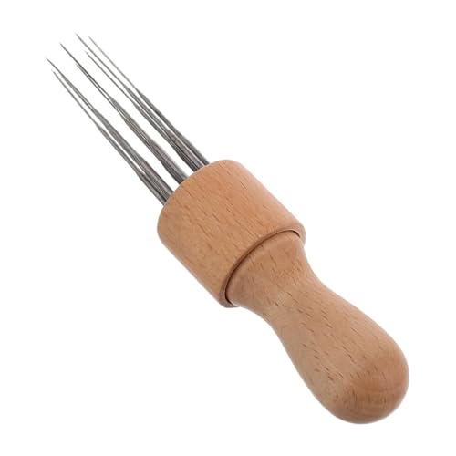 CLISPEED Holzgriff Filznadel für Needling und Trockenfilzen Langlebiges DIY Filzwerkzeug mit Feiner Nadel für Präzise Wollfilzarbeiten Anfängerfreundlich Geeignet für Fähigkeitsstufen CLISPEED Holzgriff Filznadel für Needling und Trockenfilzen Langlebiges DIY Filzwerkzeug mit Feiner Nadel für Präzise Wollfilzarbeiten Anfängerfreundlich Geeignet für Fähigkeitsstufen von CLISPEED