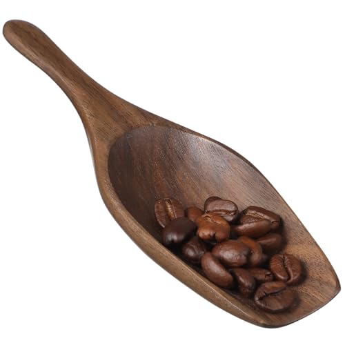 CLISPEED Holzlöffel aus Naturholz Wiederverwendbarer Teelöffel und Kaffeebohnen Schaufel Leichte Holzschaufel mit Ergonomischem Griff Vielseitig für Tee Kaffee Gewürze Küche und Haushalt CLISPEED Holzlöffel aus Naturholz Wiederverwendbarer Teelöffel und Kaffeebohnen Schaufel Leichte Holzschaufel mit Ergonomischem Griff Vielseitig für Tee Kaffee Gewürze Küche und Haushalt von CLISPEED