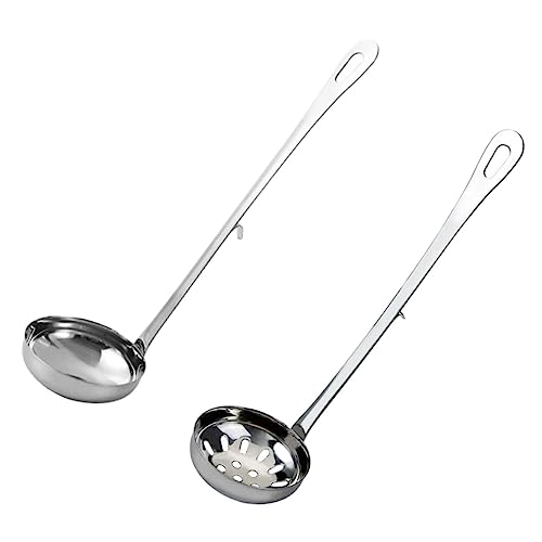 CLISPEED Hot Pot Schöpflöffel und Abseihlöffel mit Haken Teiliges Küchenset Löffel Schöpflöffel Küchenutensil für Zubereitung Servieren von Speisen CLISPEED Hot Pot Schöpflöffel und Abseihlöffel mit Haken Teiliges Küchenset Löffel Schöpflöffel Küchenutensil für Zubereitung Servieren von Speisen von CLISPEED