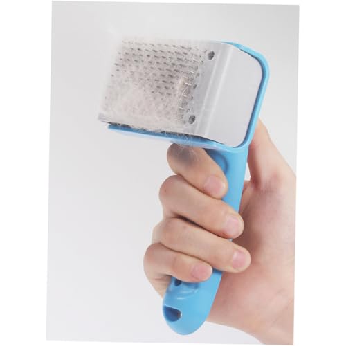 CLISPEED Hunde Entfilzungsstriegel mit Ergonomischem Griff Selbstreinigende Spike Tooth Comb zur Fellpflege und Massage Effektiver Unterwollkamm für Glänzendes Fell und Angenehme Anwendung CLISPEED Hunde Entfilzungsstriegel mit Ergonomischem Griff Selbstreinigende Spike Tooth Comb zur Fellpflege und Massage Effektiver Unterwollkamm für Glänzendes Fell und Angenehme Anwendung von CLISPEED