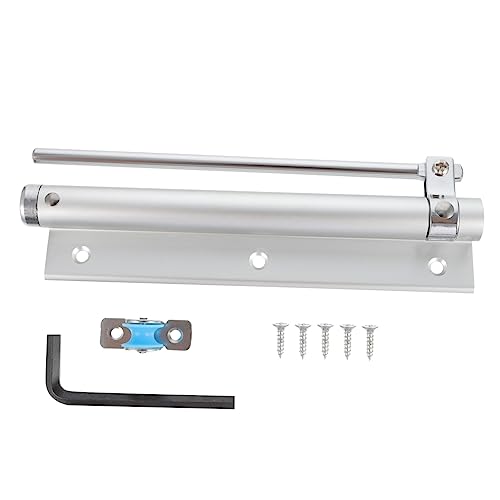 CLISPEED Hydraulischer Türschließer Metall Leichter Automatischer Türpuffer mit Klapparm Abriebfest und Wetterbeständig Geräuscharm für Innen Außentüren Sicherer Verschluss bei Hoher von CLISPEED