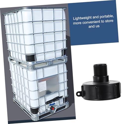 CLISPEED IBC Tank Adapter Kunststoff Grobgewinde Wasseranschluss Ventilverbinder Außengewinde für IBC und Wassertank Zubehör Robust Säure und Alkalibeständig Leicht und Installieren CLISPEED IBC Tank Adapter Kunststoff Grobgewinde Wasseranschluss Ventilverbinder Außengewinde für IBC und Wassertank Zubehör Robust Säure und Alkalibeständig Leicht und Installieren von CLISPEED